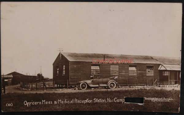 WW1 4 photo postcards Yatesbury Aerodrome Wiltshire England c. 1918