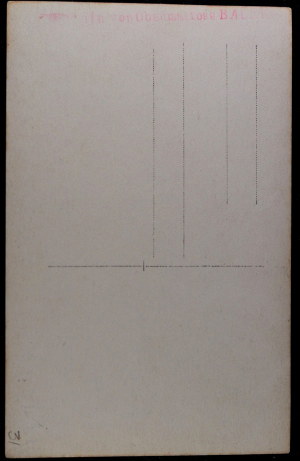 WW1 German photo postcard of warships at sea