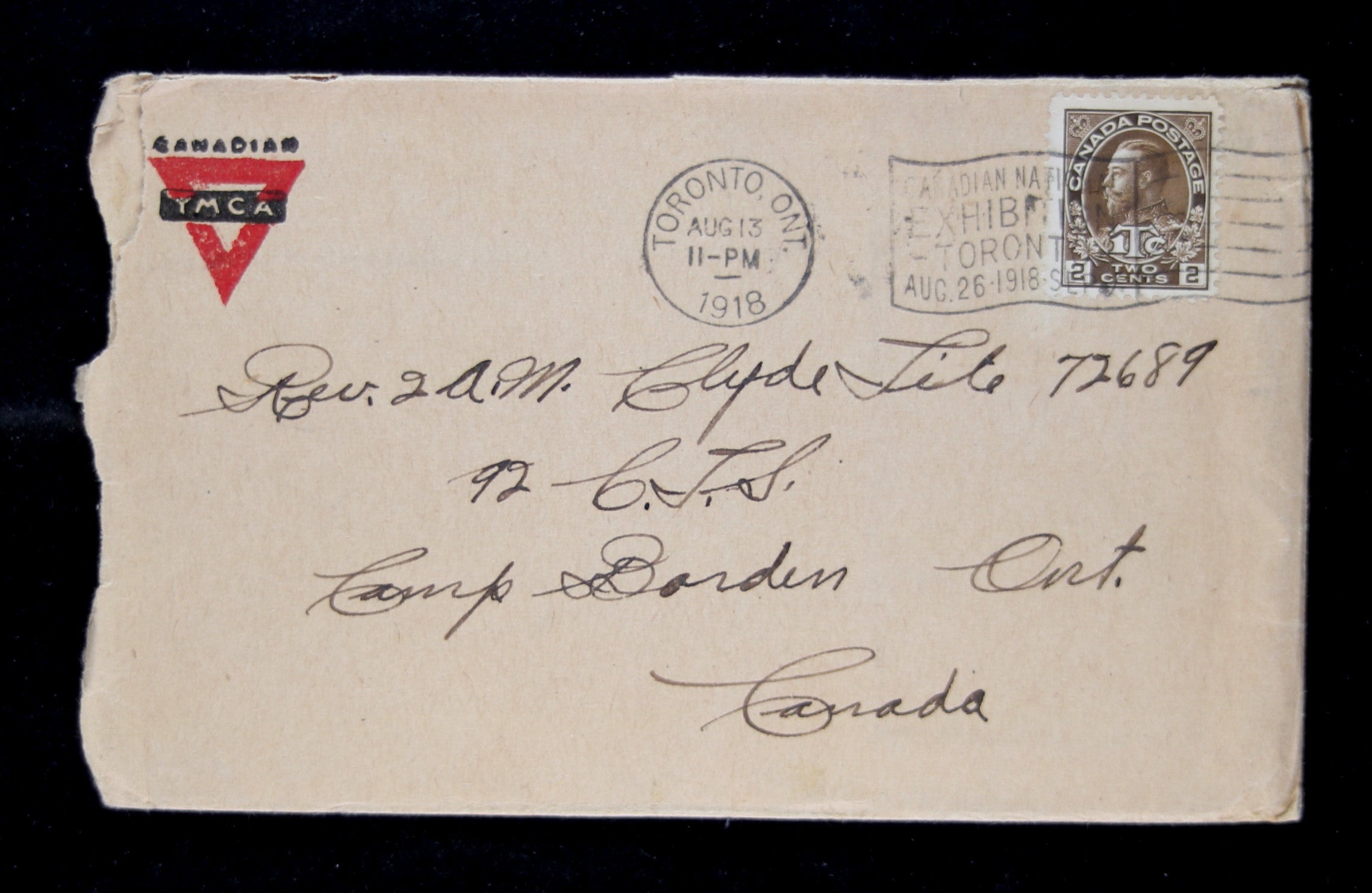 1918 letter from RAF pilot at Long Branch Ont. to pilot Clyde Tite 1918 letter from RAF pilot at Long Branch Ont. to pilot Clyde Tite