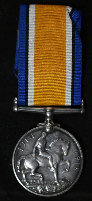 WW1 British War Medal for dead Canadian Private 60th Battalion