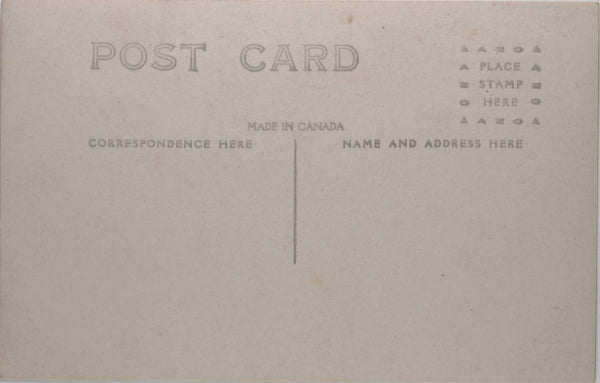WW1 Canada photo postcard, army bayonet fighting - Hamilton Ontario