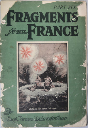 WW1 'Fragments from France Part Six' cartoons 1918