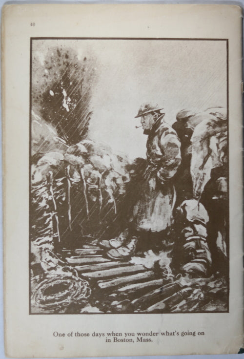 WW1 'Fragments from France Part Six' cartoons 1918