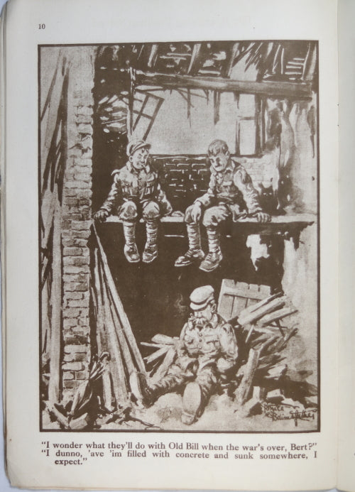 WW1 'Fragments from France Part Six' cartoons 1918