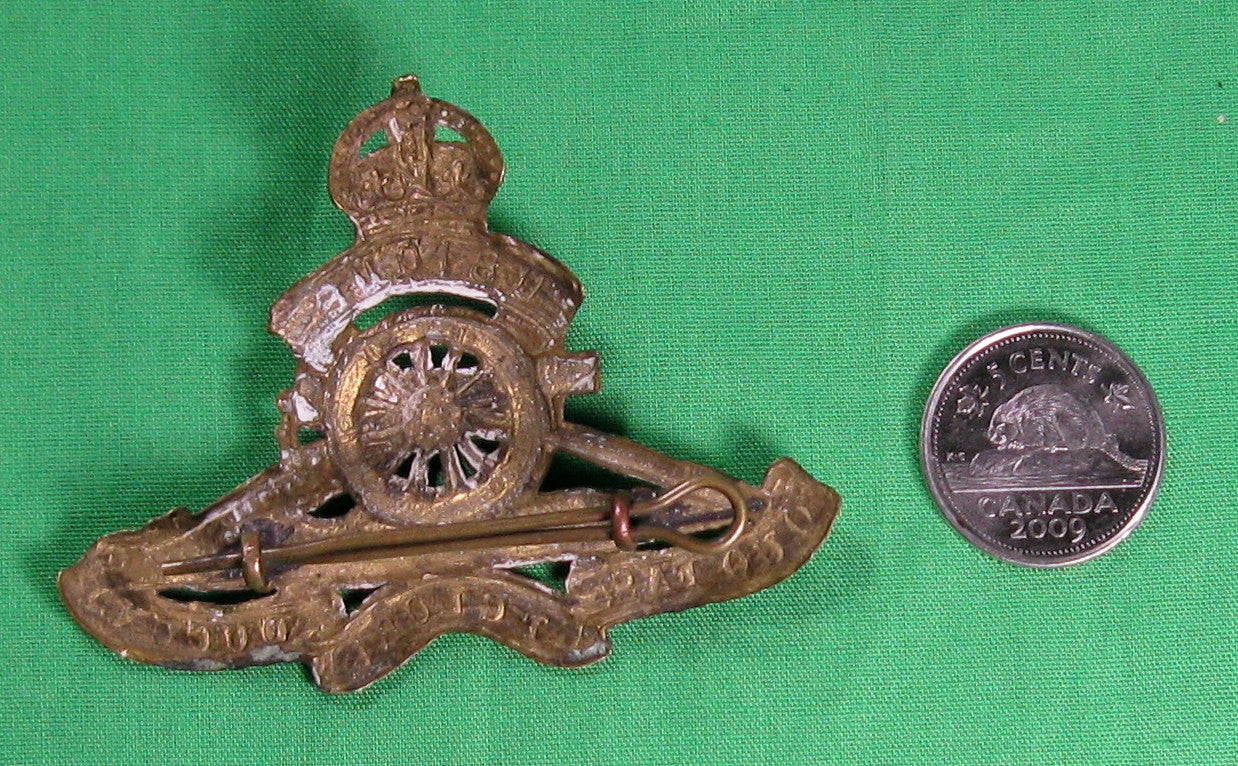 WW1 Royal Artillery cap badge