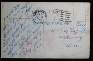 WW1 USA Patriotic postcard – Indianapolis 1918