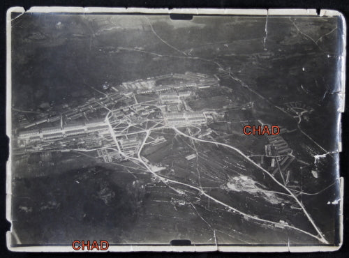 WW1 aerial photo of Valdahon Camp Doubs France