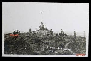 WW1 lot of three photo postcards Belgium 1919