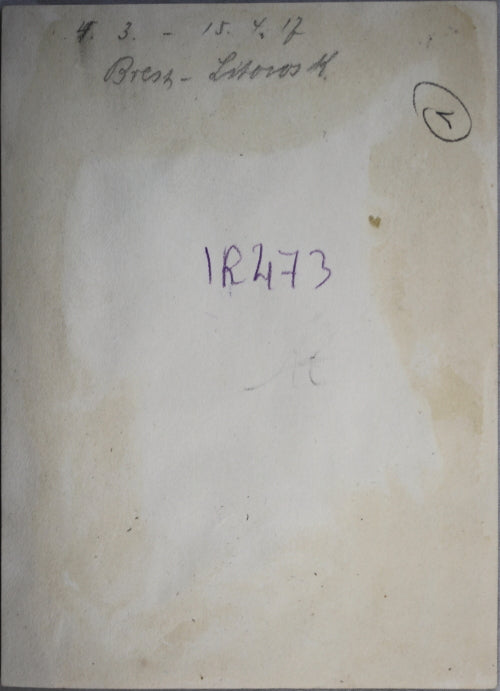  WW1 photo German soldiers 473rd regiment at Brest-Litovsk (Poland)