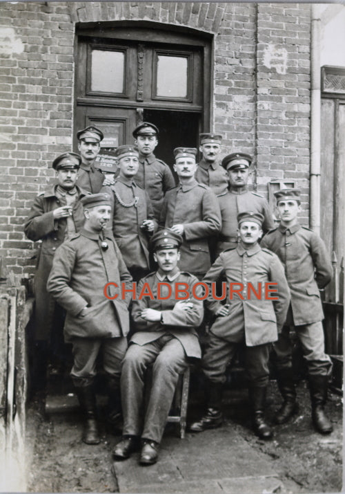  WW1 photo German soldiers 473rd regiment at Brest-Litovsk (Poland)