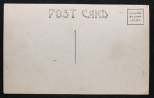 WW1 set of 2 photo postcards US Navy ships at sea