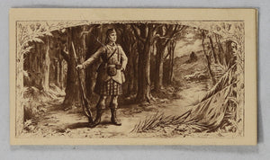 WW1 silk-embroidered postcard ‘1914-16’ with pocket card.