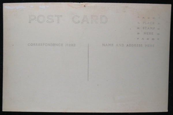 WW1 two photo postcards US Navy warships at sea
