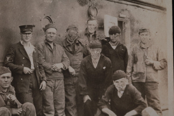 WW1 photo U.S. 140th Regiment on ‘Nansemond’, going home France 1919