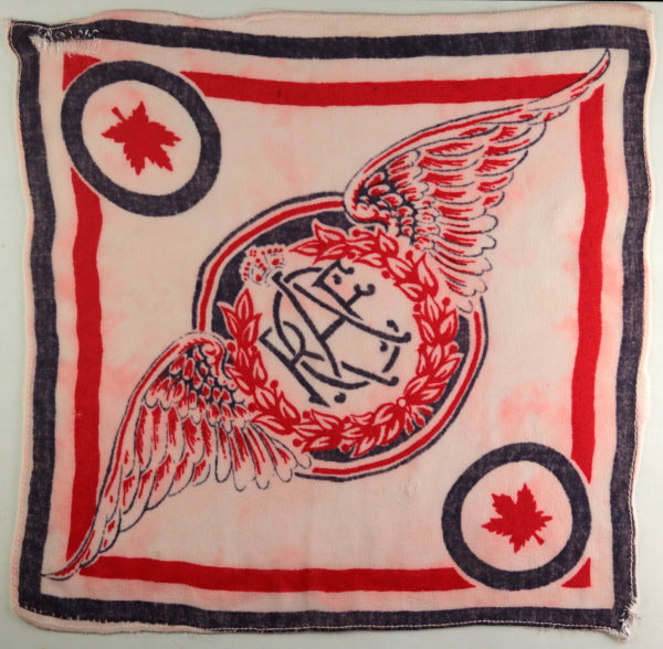 WW2 Canada RCAF ‘sweetheart’ handkerchief