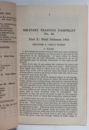 WW2 1941 Canada, army training pamphlet ‘Camouflage’