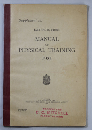 WW2 Canadian Army physical training manual