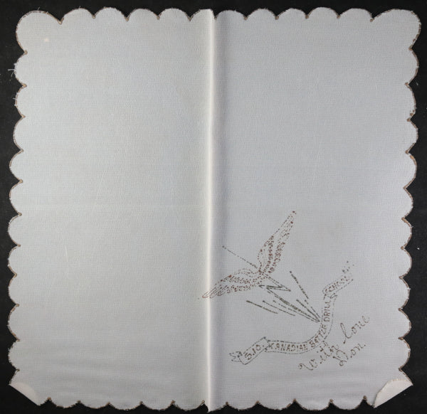 WW2 ‘Canadian Battle Drill School’ handkerchief