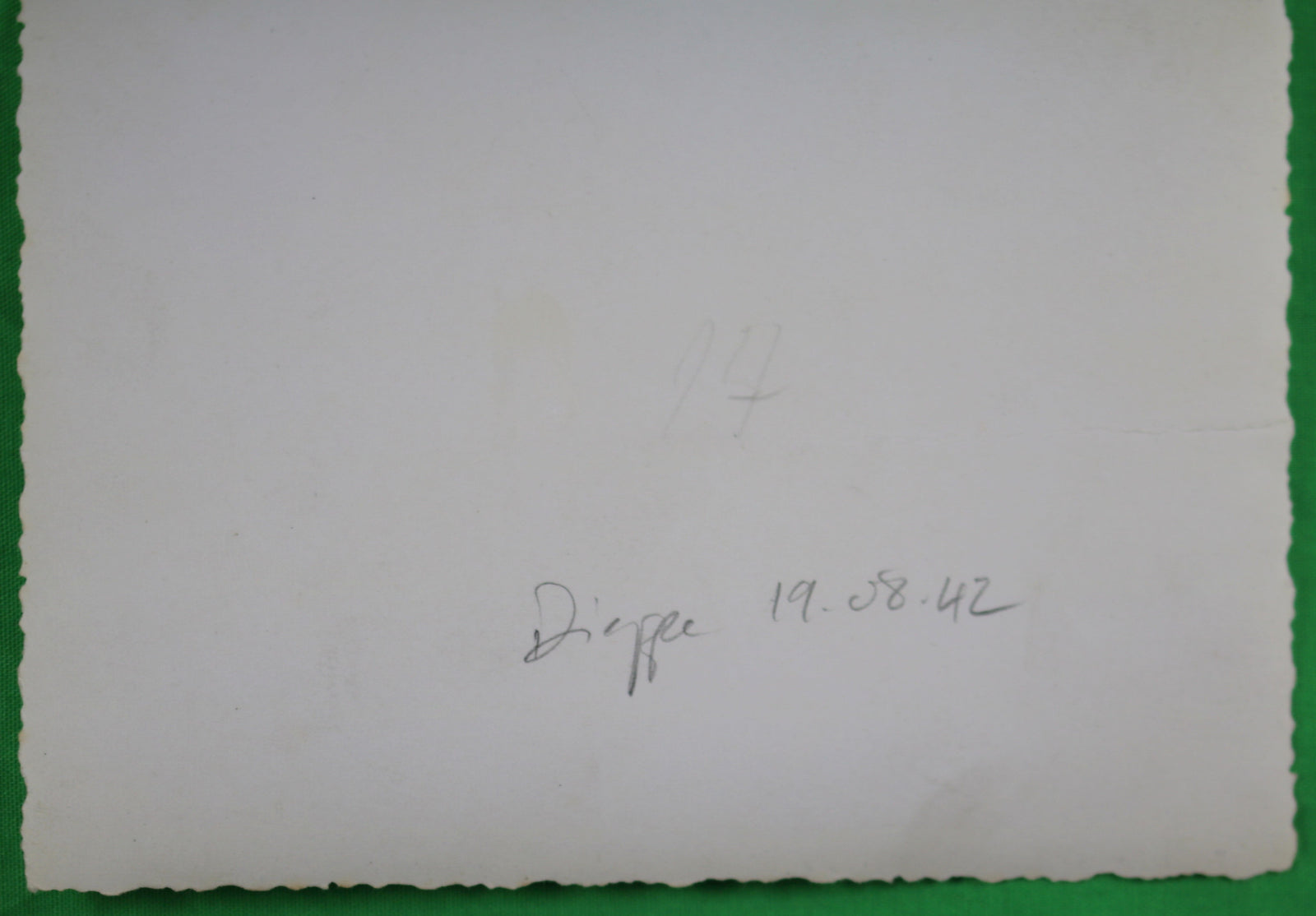 WW2 Dieppe 1942 photo abandoned Canadian gear / materiel Canadien