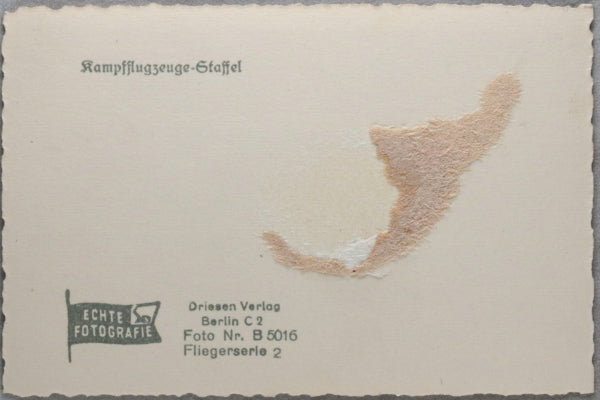 WW2 Propaganda photo of three German bombers in formation