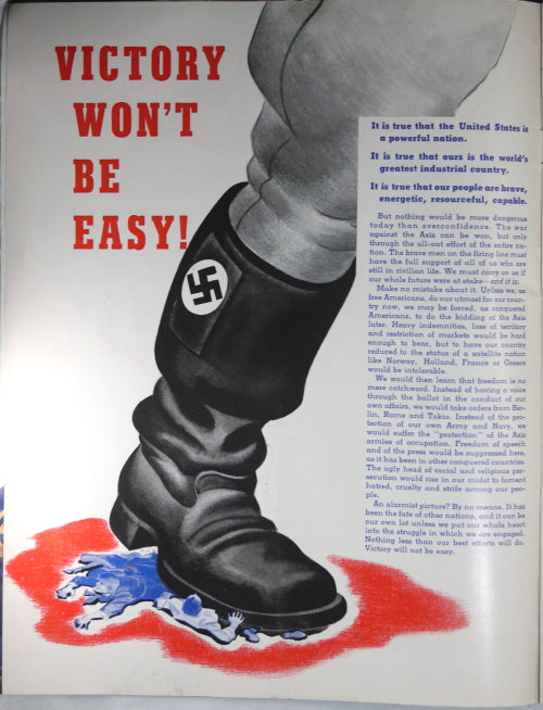 WW2 September 1942 patriotic issue of U.S. Steel News WW2 September 1942 patriotic issue of U.S. Steel News