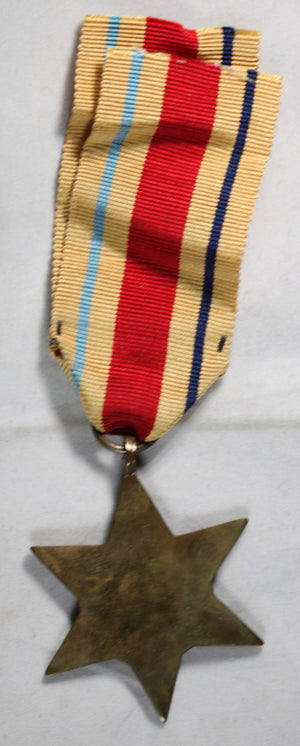 WW2 UK medal - Star of Africa with 8th Army clasp
