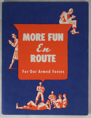 WW2 US Armed Forces puzzle book from Firestone Corp.1944