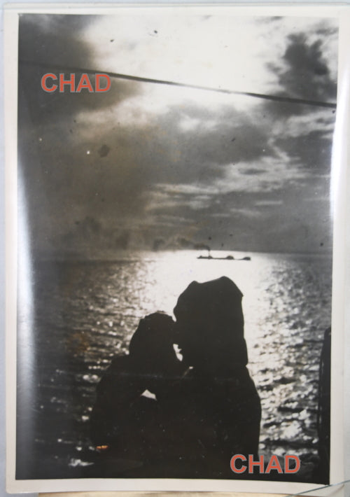 WW2 photo Atlantic merchant marine  bateau marine marchande