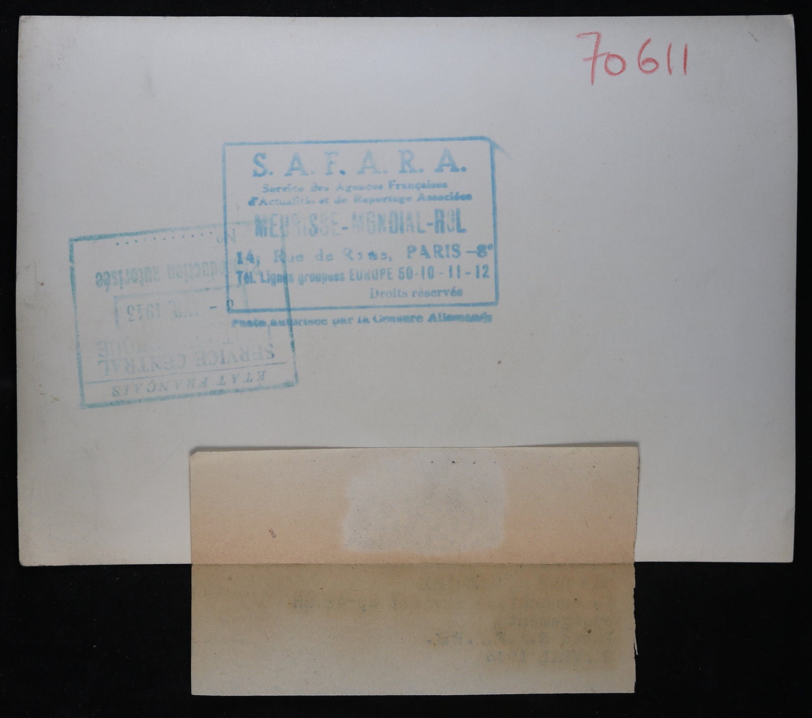 WW2 photo German gunboat at sea 1943 