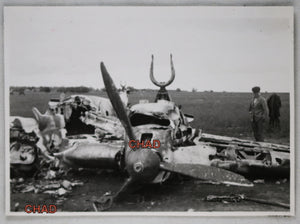 WW2 photo Russian plane wreck, June 1941 @ Minsk Russia