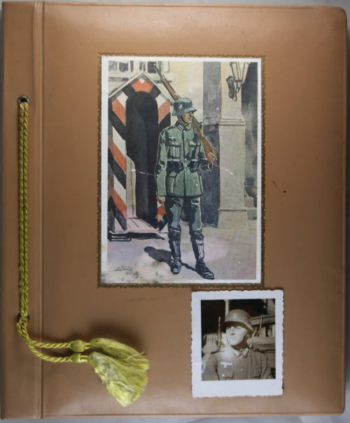 WW2 photo album, German Wehrmacht soldier (GermanyFrance) 1940-42