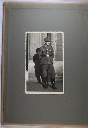 WW2 photo album, German Wehrmacht soldier (Germany France) 1940-42