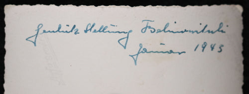 WW2 photo of German artillery position in Russia winter of 1943