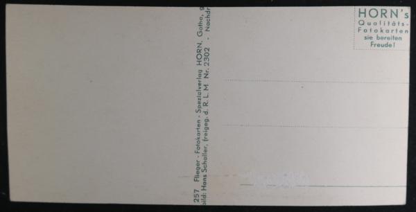 WW2 set of two photo postcards of German planes WW2 set of two photo postcards of German planes