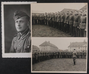 WW2 lot #2 of 23 photos German in uniform Heer, Luftwaffe…