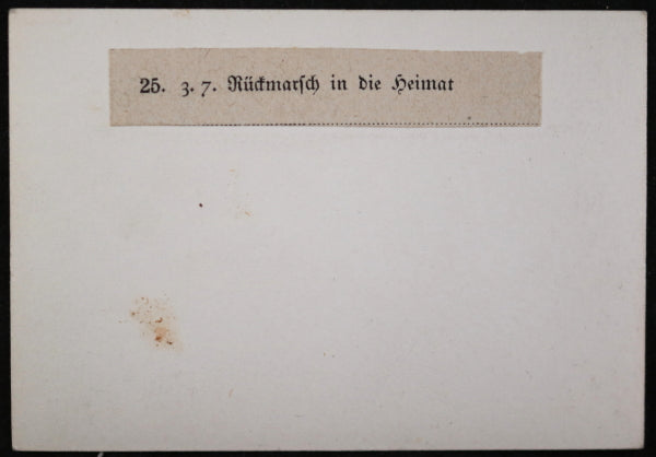 WW2 photo of three German Panzer tanks on train, going back to Germany