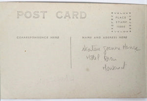 c.1910 Montréal Hôtel-Dieu carte postale avec auto et heures de visites