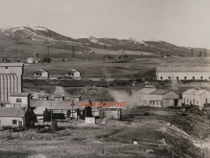 c.1930 Alberta, Frank Halliday photo Turner Valley Royalite Gas Plant 