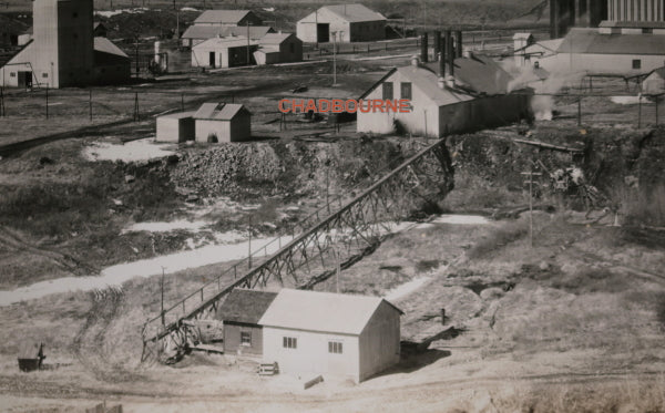 c.1930 Alberta, Frank Halliday photo Turner Valley Royalite Gas Plant