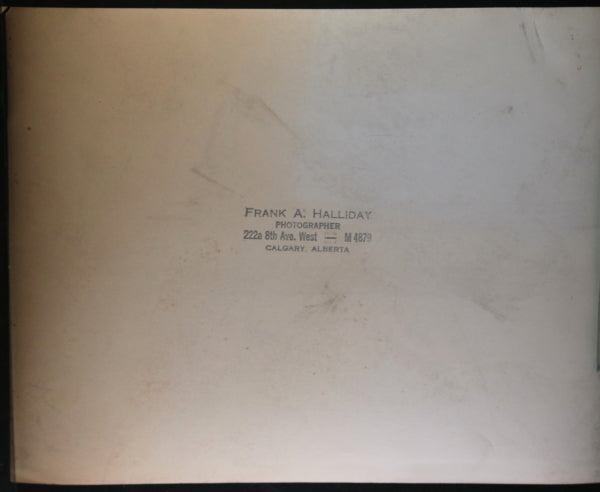 c.1930 Alberta, Frank Halliday photo Turner Valley Royalite Gas Plant