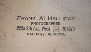 c.1930 Alberta, Frank Halliday photo Turner Valley Royalite Gas Plant 